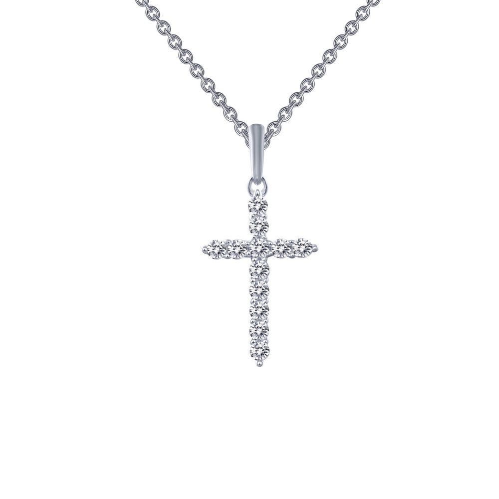 Lafonn Pointed Cross Necklace