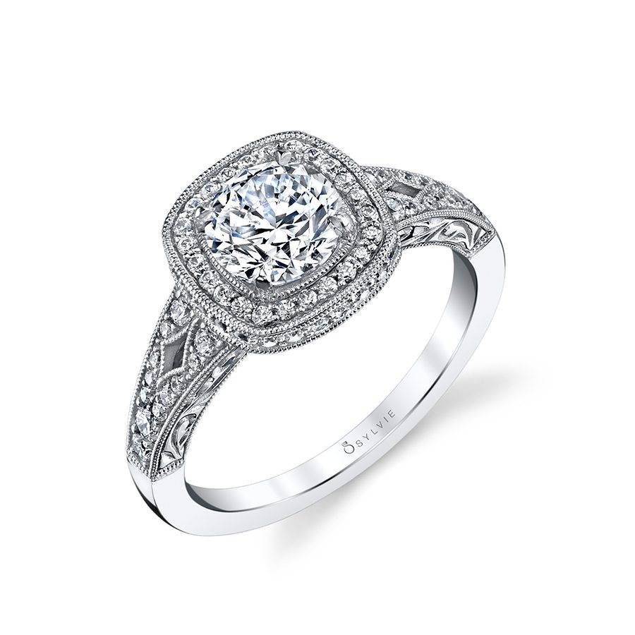 14k white gold Custom “one-of-a-kind” Wedding Ring 1.25ctw - J. Thomson  Custom Jewelers