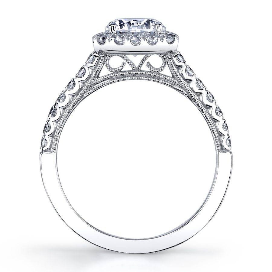 Sylvie - Diandra Halo Engagement Ring