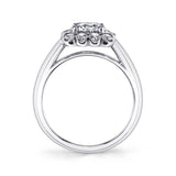 Sylvie - Chloe Classic Cushion Halo Engagement Ring