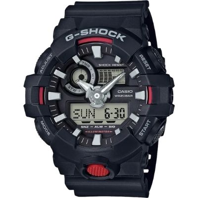G-Shock Analog Digital-Black GA700-1A