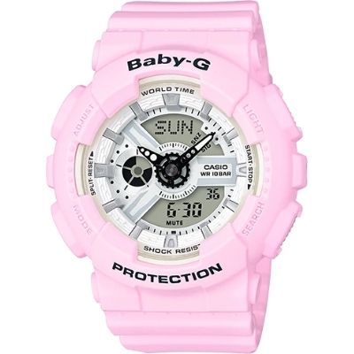 Baby-G BA110BE-4A Analog-Digital Beach Watch (Pink)