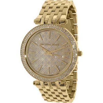 Michael kors women's gold tone watch Clearance