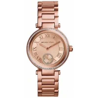 Michael Kors Watches : MK5971 Quartz Rose Gold Dial Stainless Steel Women Watch