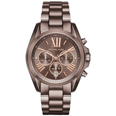 Michael Kors Bradshaw Plated Stainless Steel 3 Hand Chronograph Watch |  Dillard's