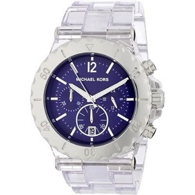 Michael Kors Women's Bel Air Chronograph Blue Dial Watch MK5409