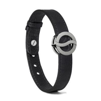 Philip Stein Horizon Bracelet-Large Steel Matte Icon Smooth Black 10L-BBSM-CAGRSTXL