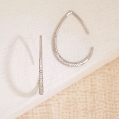 Silver Hoop Earrings