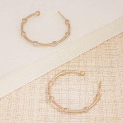 Gold Hoop Earrings