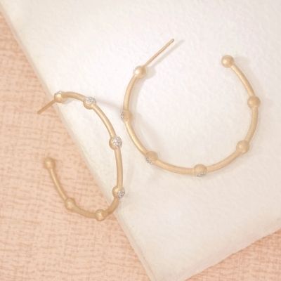 Gold Hoop Earrings