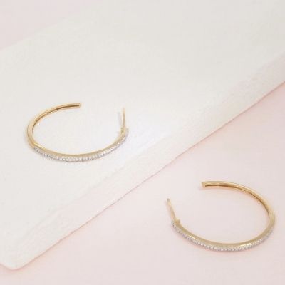 Gold Hoop Earrings