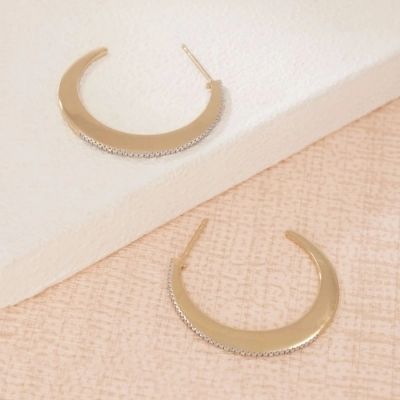 Gold Hoop Earrings
