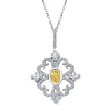 Lafonn Platinum Silver Necklace