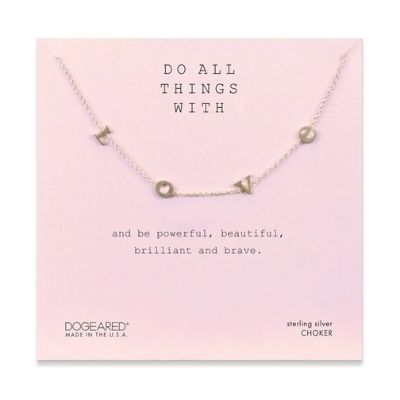 Gold Love Necklace
