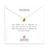 friendship necklace smooth anchor