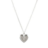 best mom crystal heart necklace