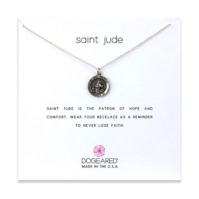 Dogeared St Jude Coin Necklace
