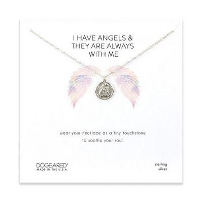 I have angels mini angel coin necklace