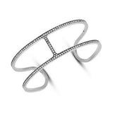 Michael Kors Silver Heritage-Maritime Pave Cuff