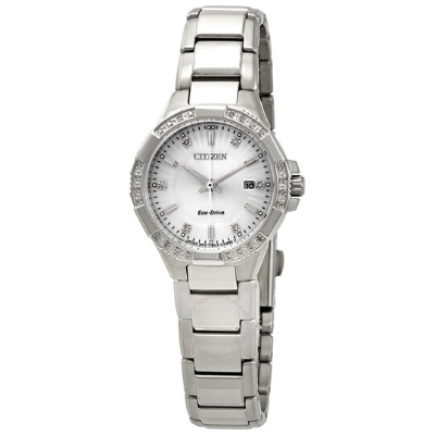 Citizen eco drive women's watch with diamonds discount