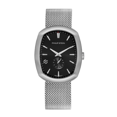 Philip Stein Mens Modern Large Watch 72-CBK-MSS