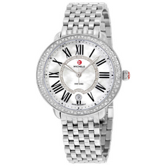 Michele Stainless with 0.16 CT TW Diamonds Michele Deco Diamond Chronograph MW06A01A1025 Stainless Steel main image 4