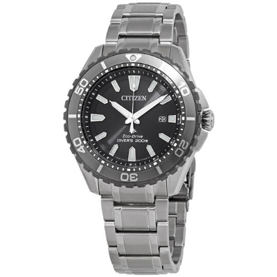 Citizen promaster diver 2025 black dial men's watch