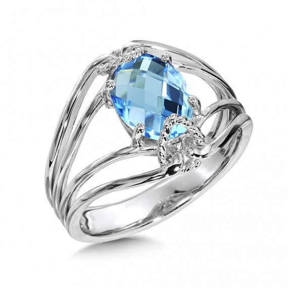 Color SG - Blue Topaz Ring