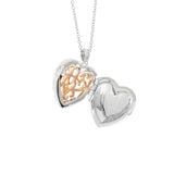 Mary Locket Necklace 14K Rose Gold