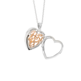Mary Locket Necklace 14K Rose Gold