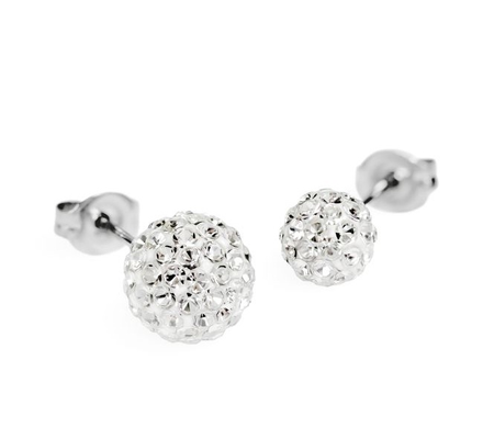Custom Earrings Gold Silver and Diamonds 